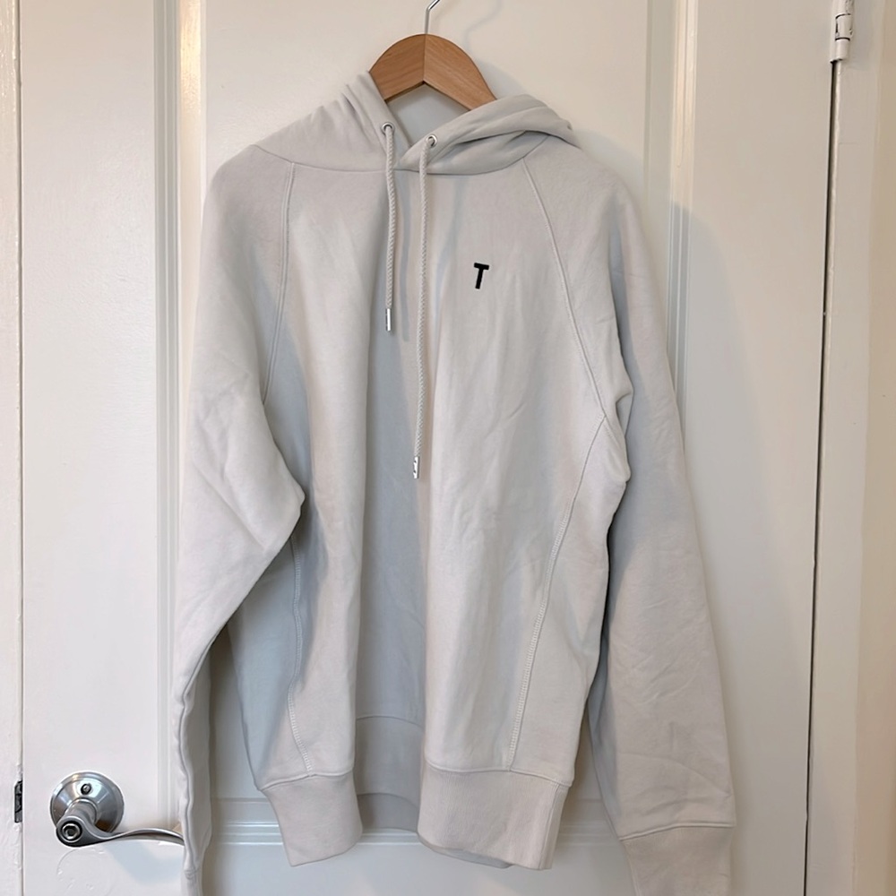 NWT Thakoon Hoodie Sweatshirt - size small stone gray
